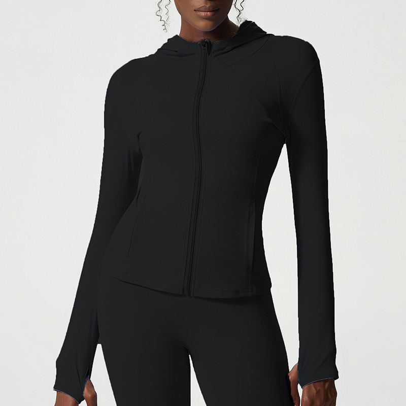 Fashion Personality Fitness Yoga Jacket Women
