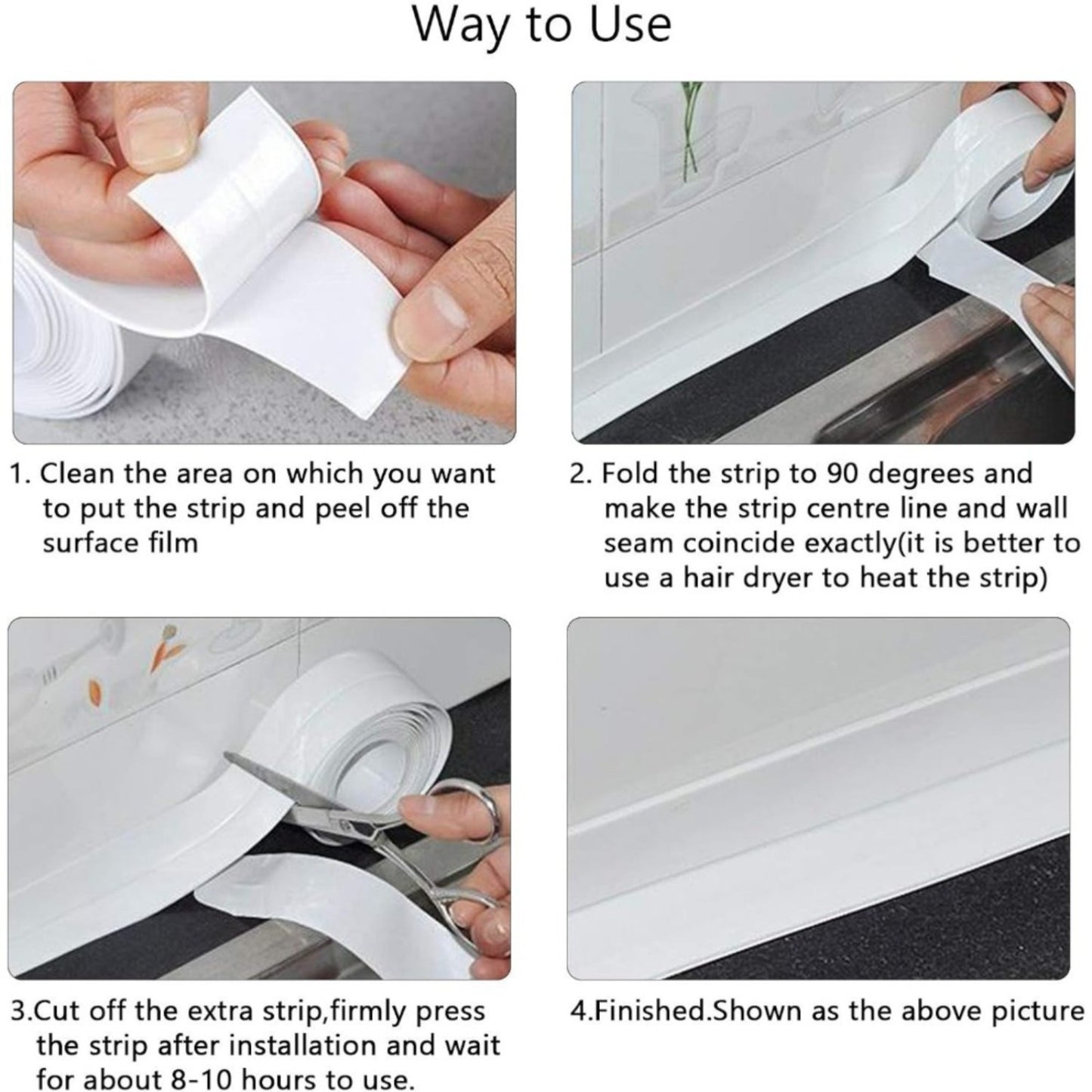 3-piece Grout Tool Set With Grout Strips And Scraper For Home Renovations