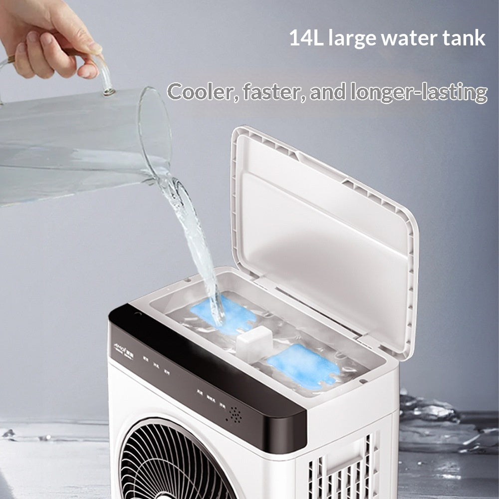 Smart Remote-Controlled Compact Air Cooler For Home Use