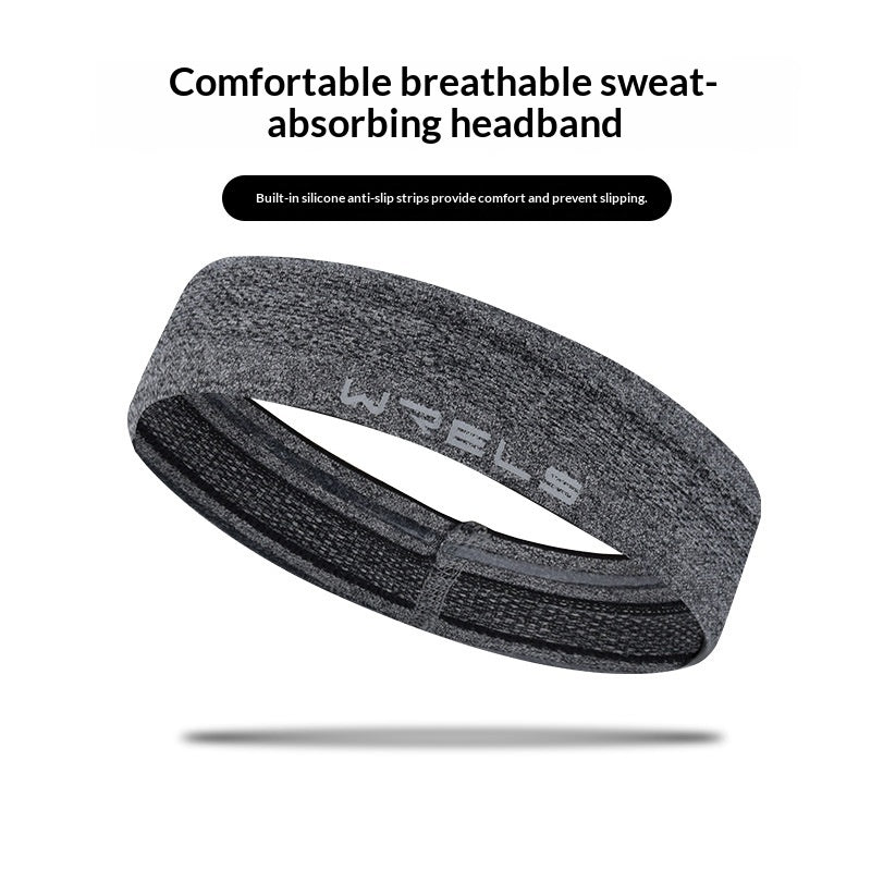 WRELS Sports Headband Sweatband Fitness Basketball Equipment Running