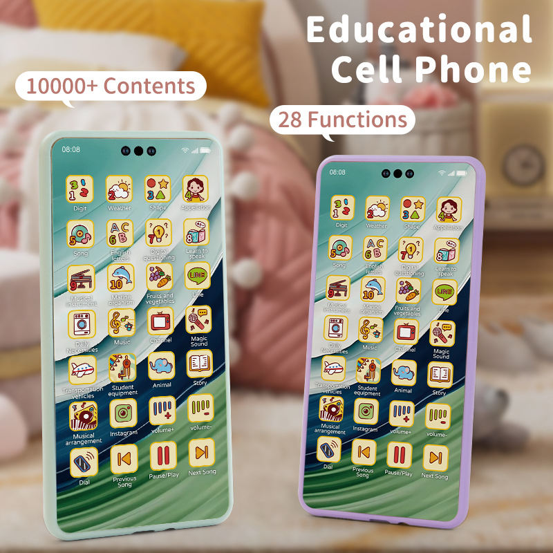 The Charging Children's Mobile Phone Toy Simulation Early Education Learning Machine Is Intelligent