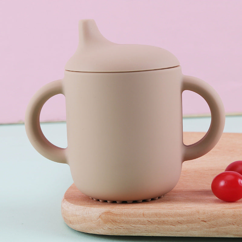 Food-grade Silicone Baby Sippy Infant-specific Drinking Cup