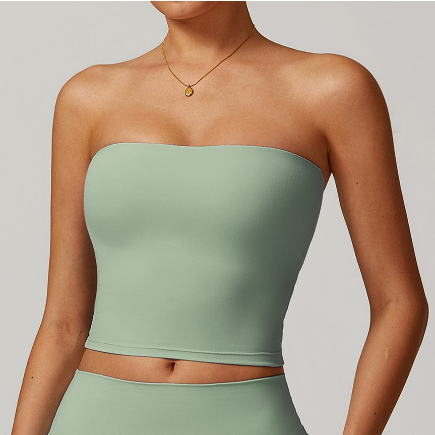 Non-slip Tube Top Beauty Back Exercise Underwear Women