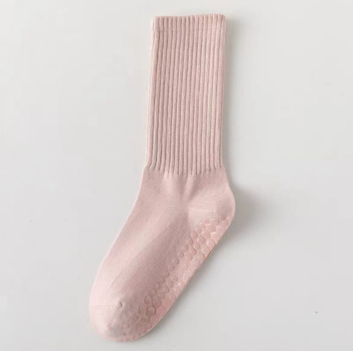 Springautumn Mid-calf Professional Fitness Pilates Non-slip Socks