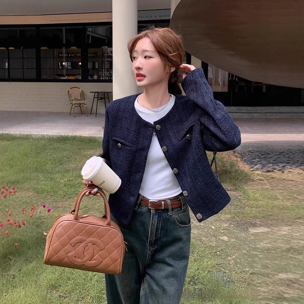 Women's Korean-style Fashion Short Temperamental Coat