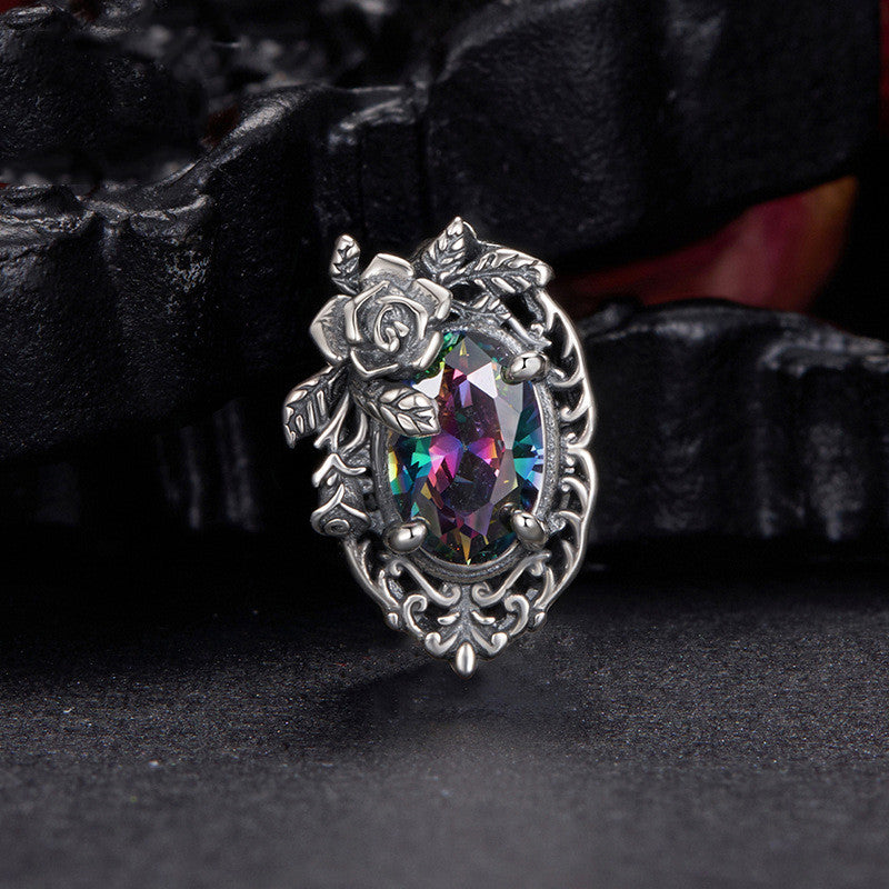 Mysterious Dark Night Rose DIY Bead Loose Accessories