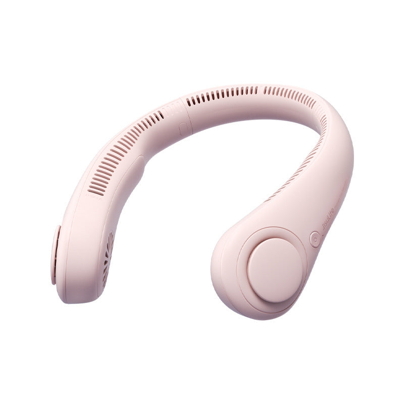 Halter Little Fan Usb Charging Portable Portable Leafless Foldable