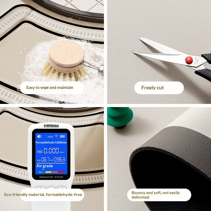 Diatomaceous Water-absorbing Bath Mat For The Toilet And Shower