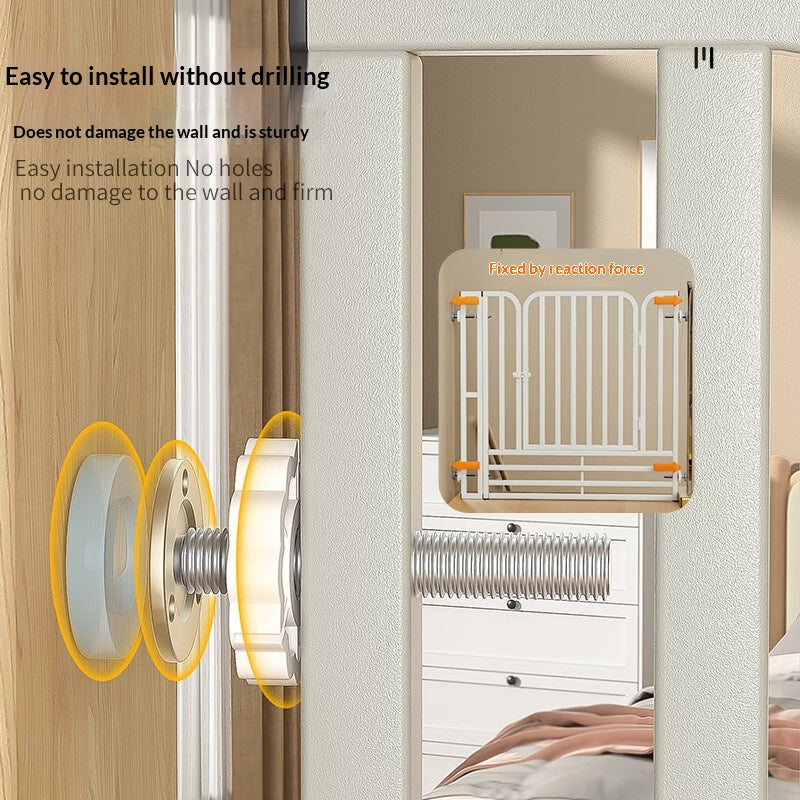 No-Drill Doorway Gate Pet And Child Safety Gate