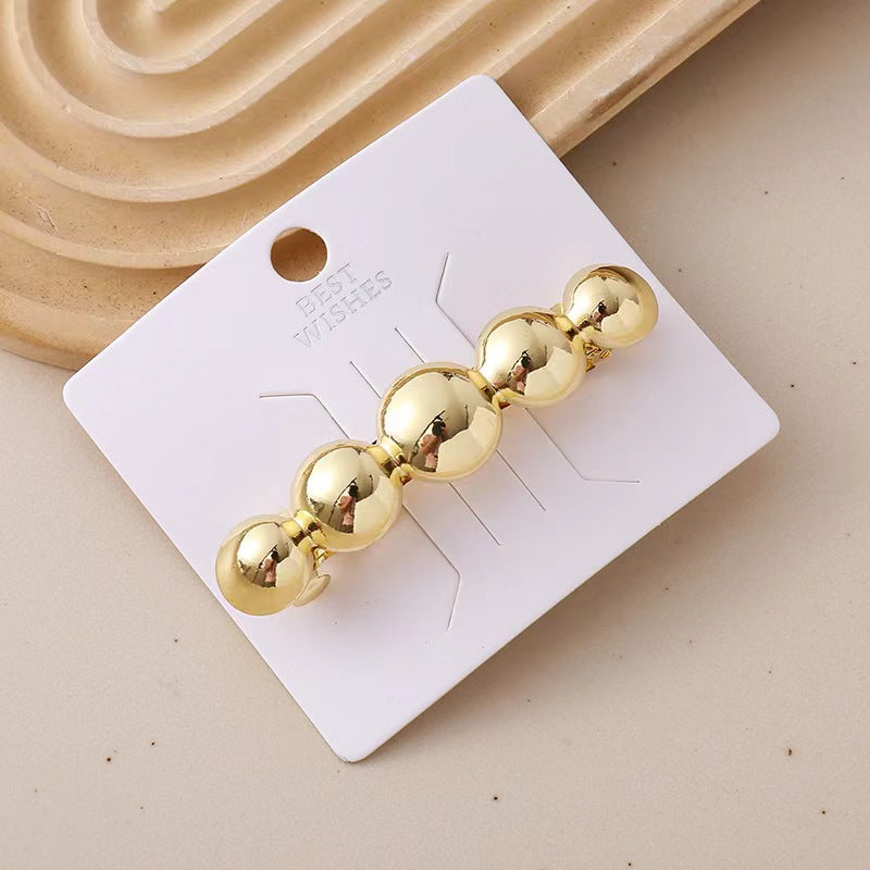 One-word Hair Clip For Women's Updo Spring Clip