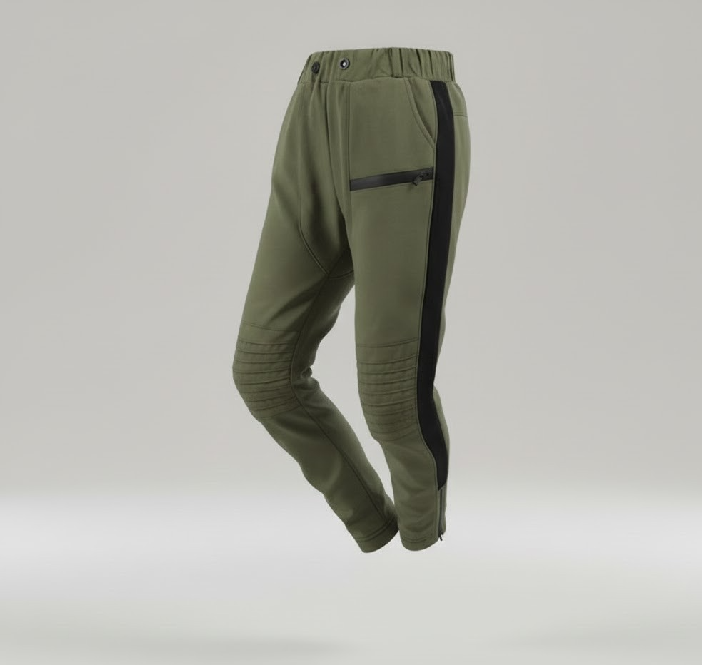 Boys Slim Fit Grey School Trousers Kids Smart Casual Pants Elastic Waist 6-12Y