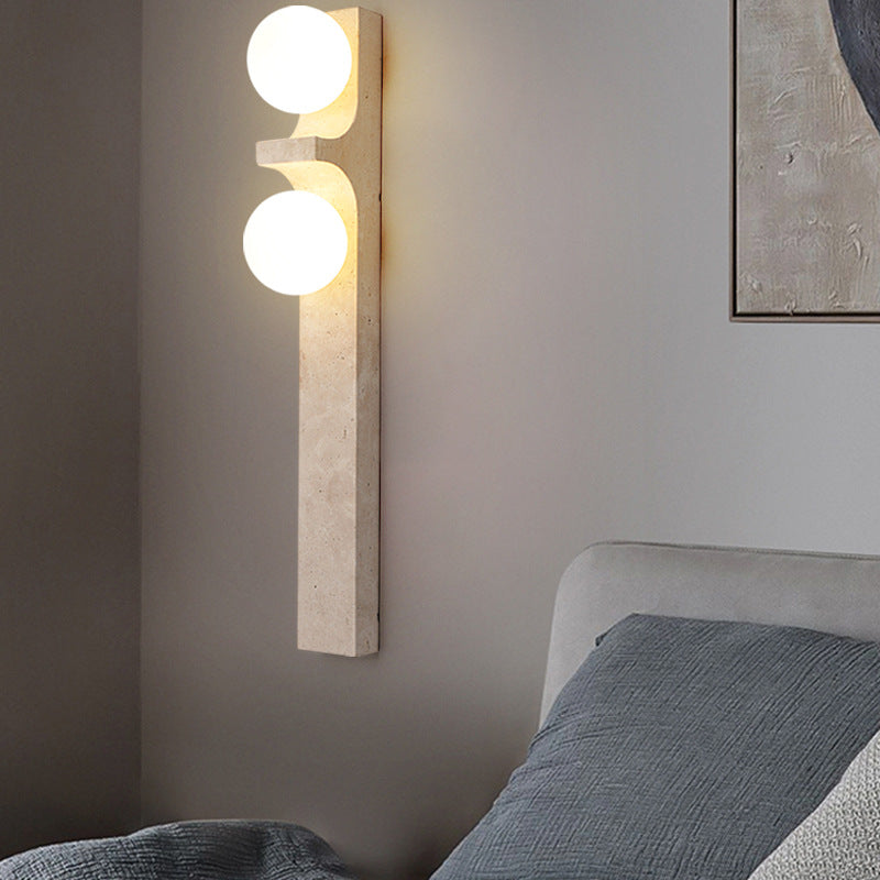 Simple Home Yellow Sandstone Ambient Decorative Strip Wall Light