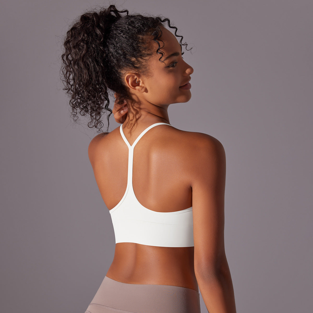 Double-sided Sanding Skin I-shaped Beauty Back Yoga Vest