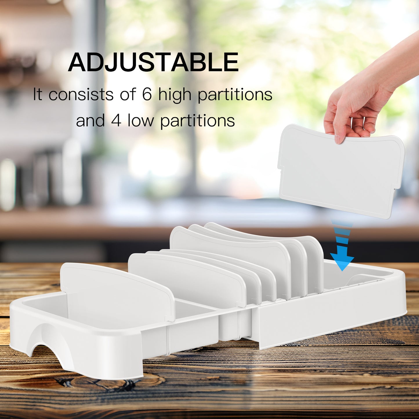 Food Container Lids Storage Organizer Box