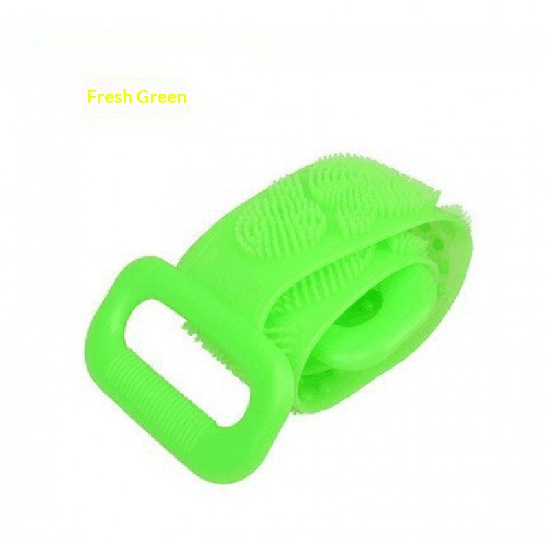 Silicone Bath ScrubberPowerful Back-scrubbing For Men And Women