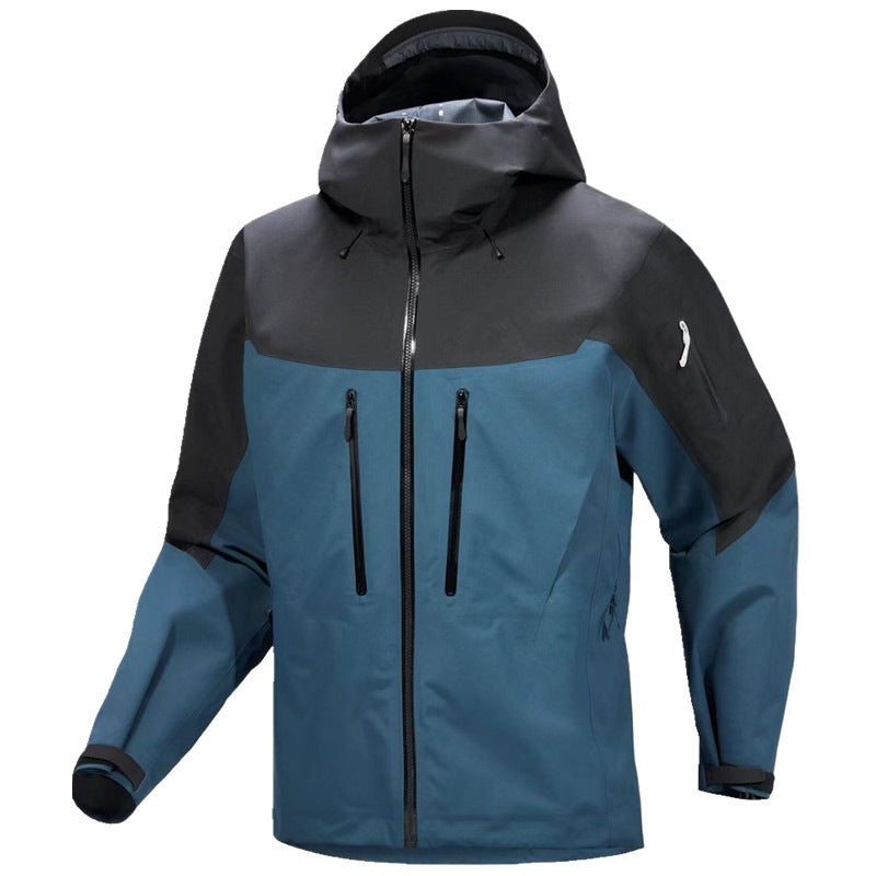 Outdoor Windproof And Waterproof Hardshell Jacket For Mountaineering