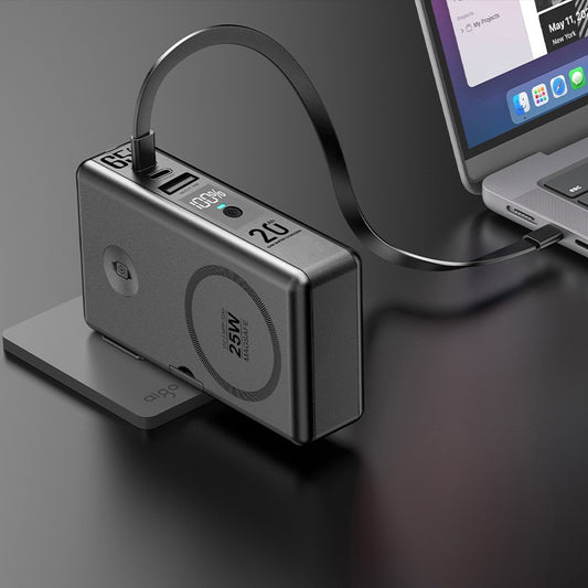 65W GaN Super Fast Magnetic Charging Power Bank
