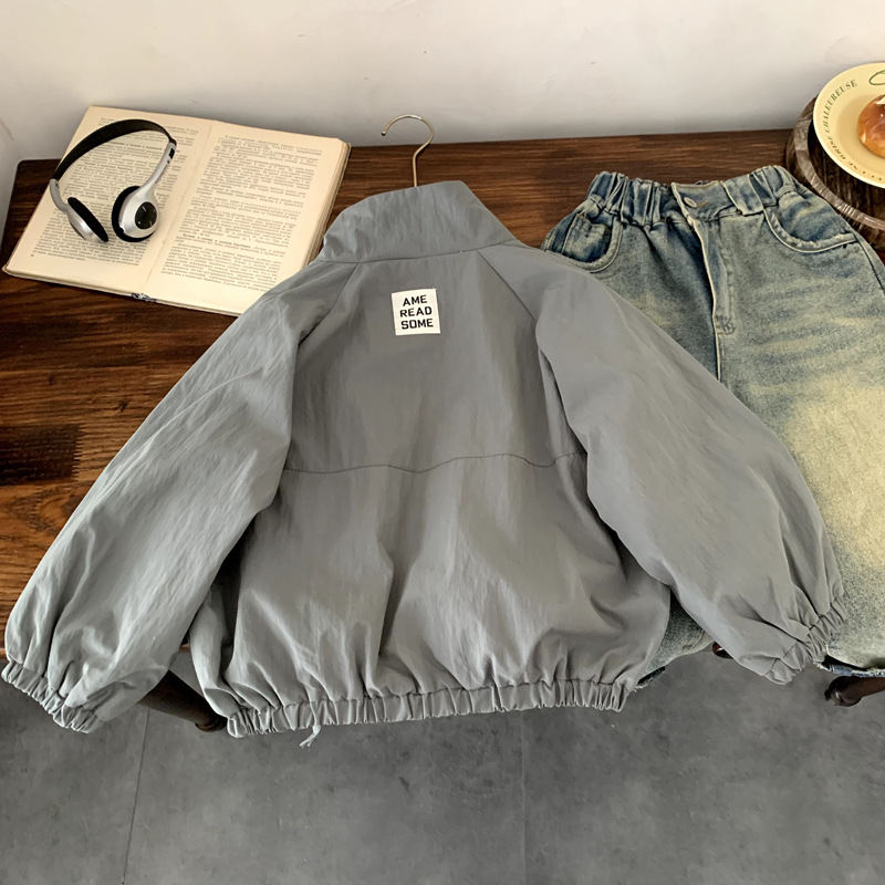 Korean-style Fashionable Casual Jacket For Baby Girls