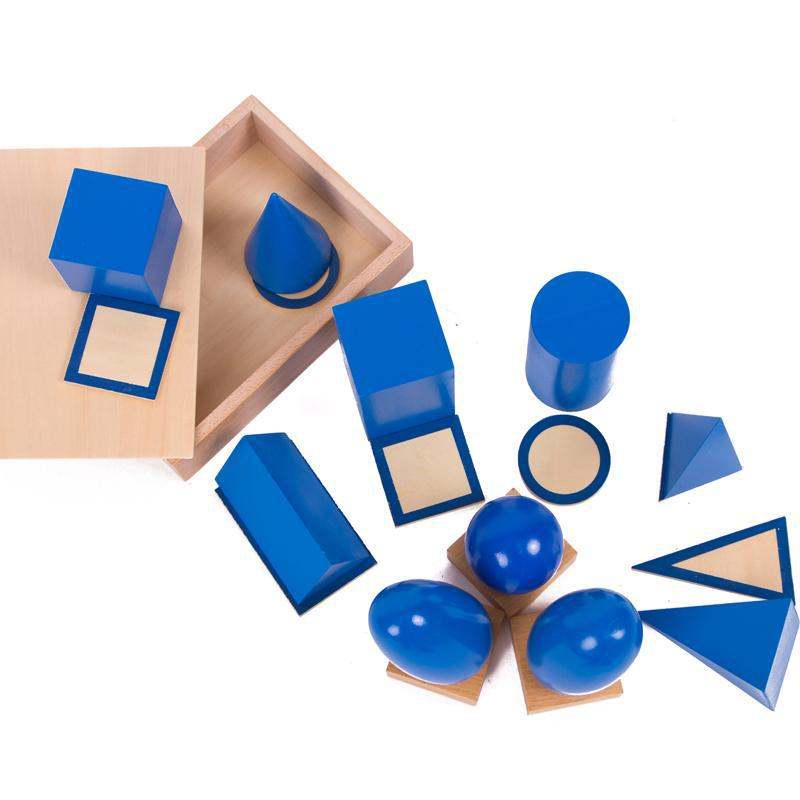 Early Education Geometric Three-dimensional Assembly Wooden Toys