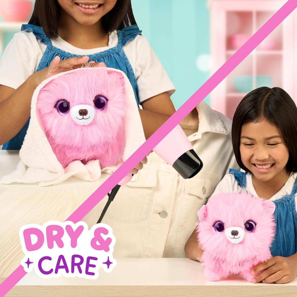 Surprise Pet, Mystery Plush Toy, Wash To Reveal Wash To Reveal 1 Of 3 Rescue Pets