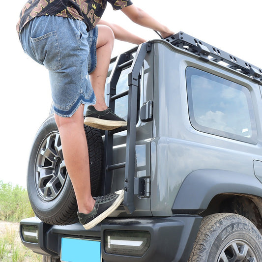 Aftermarket Accessories Aluminum Alloy Rear Door Tail Ladder Rear Step Ladder