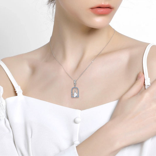 Bridal S925 Sterling Silver Pendant Necklace Bracelet Diy Accessories Beaded