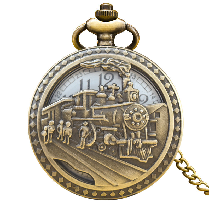 Retro-style Fashion Pocket Watch For Men