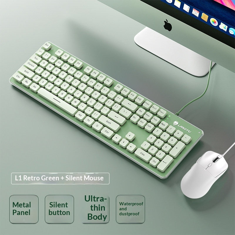 Gaming Office Backlit Wired Keyboard