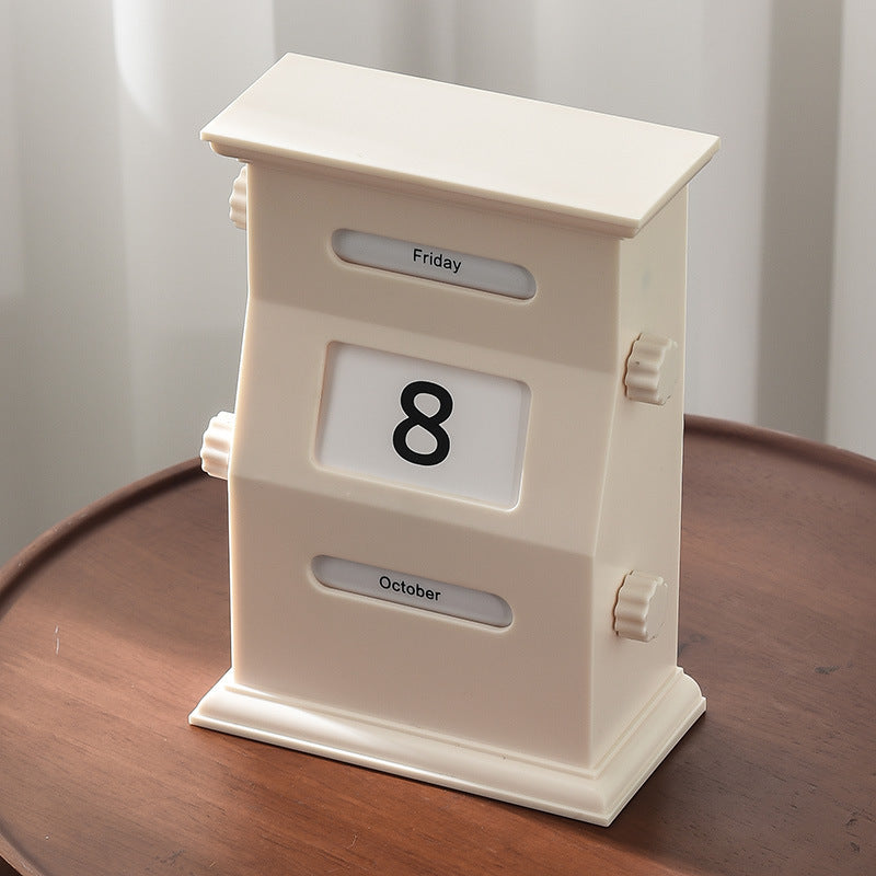 Retro Instagram-style Creative Desk Ornament Desk Calendar