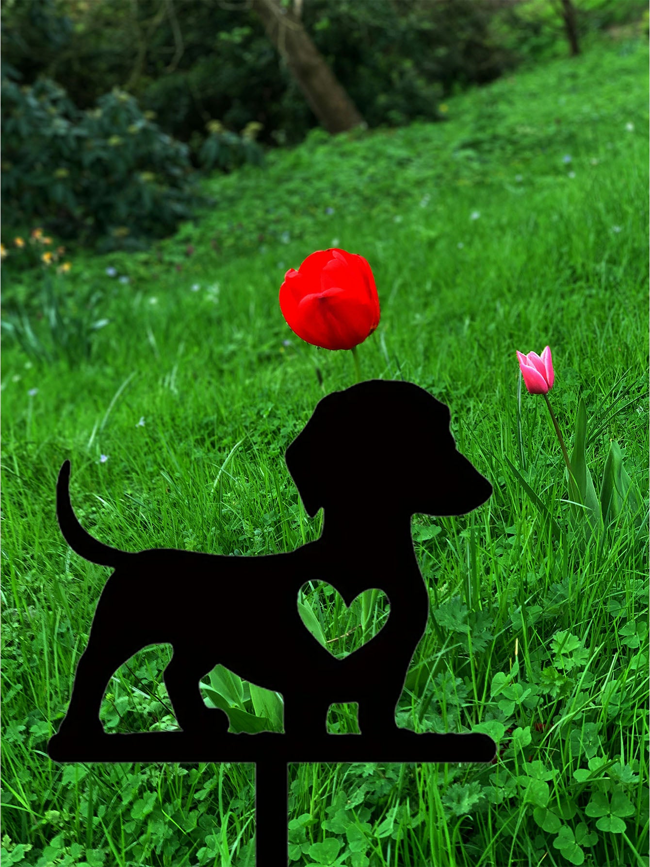 Hand-Engraved Custom Pet Memorial Plaque - Personalized Dog Loss Gift
