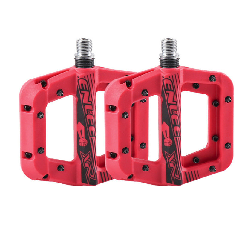 Mountain Bike Nylon Fiber Bearing Pedal Accessories