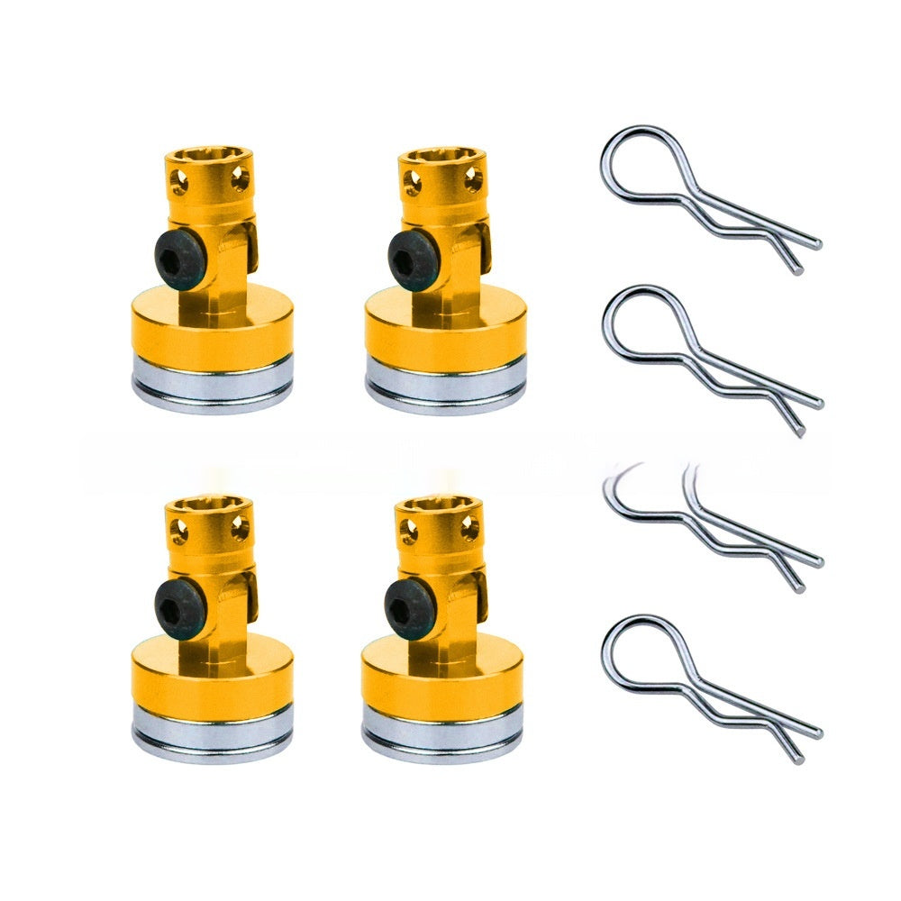 Model Accessories Metal Magnetic Invisible Car Shell Column Super Strong Magnet Car Shell Punch Free