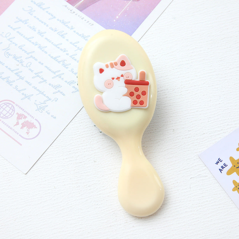 Lovely Soft Cute Portable Massage Comb Student