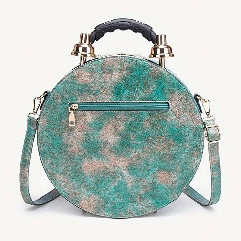 Retro Clock Shaped Crossbody Purse Handbags Women Shoulder Bag Vintage Steampunk Messenger Bags Designer Clock Purse,  Bags For Women, Summer, Tote Bags For Women, Valentine's Day Gifts, Romantic Gift