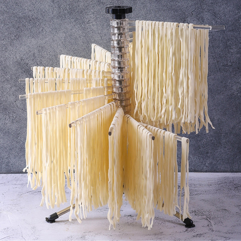 Noodle Rack Rotating, Cooling, Drying, Waking Up, Household Stainless Steel Folding Noodle Rack