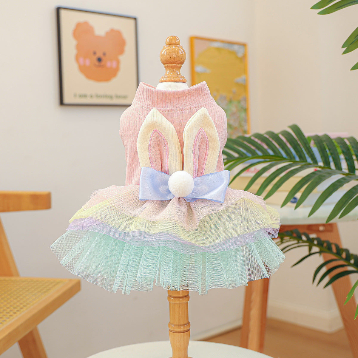 Holiday Pet Clothes For Cats And Small Dogs Happy Birthday And Easter Shirt Ballet Tutu