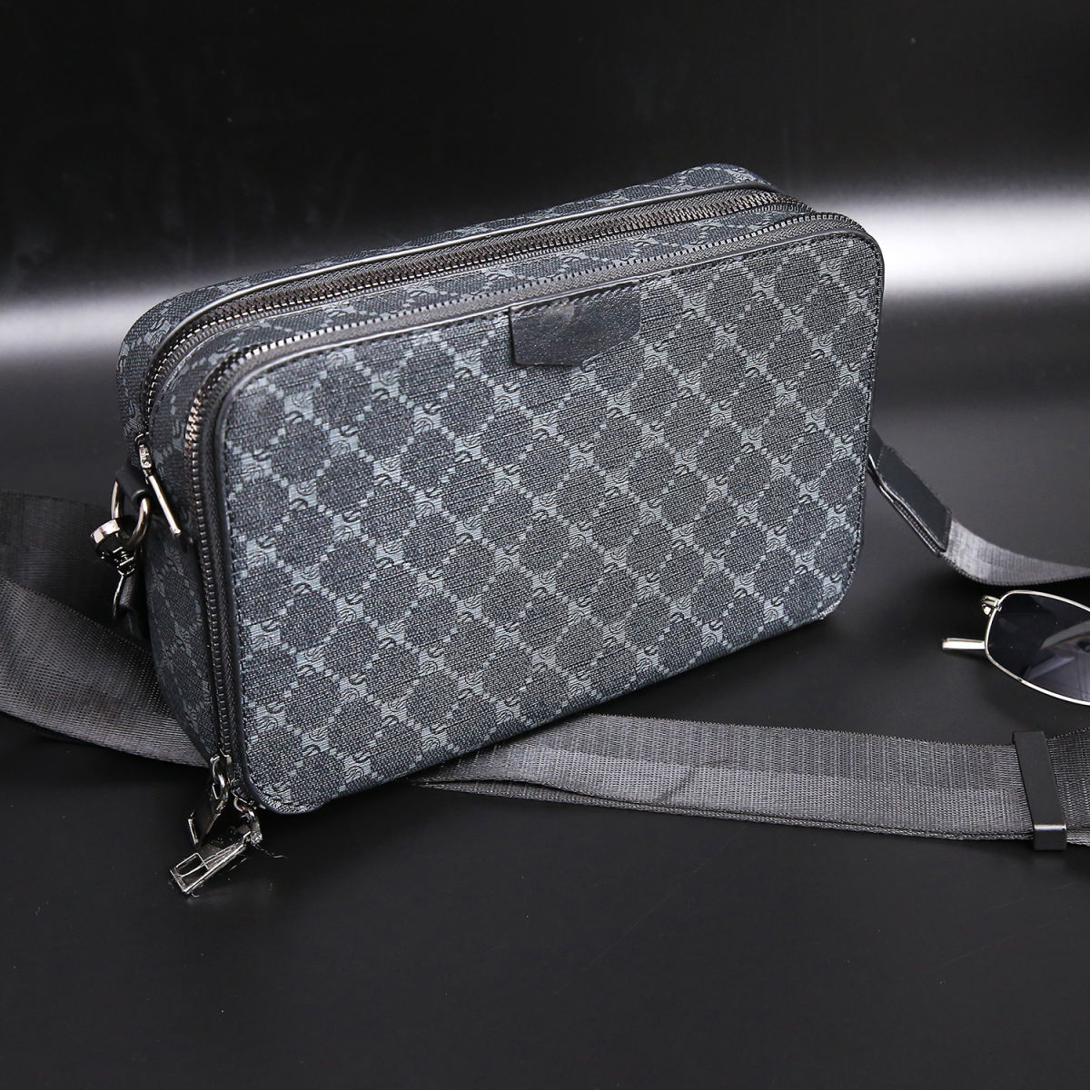 Street-style Small Crossbody Bag Korean-style Square