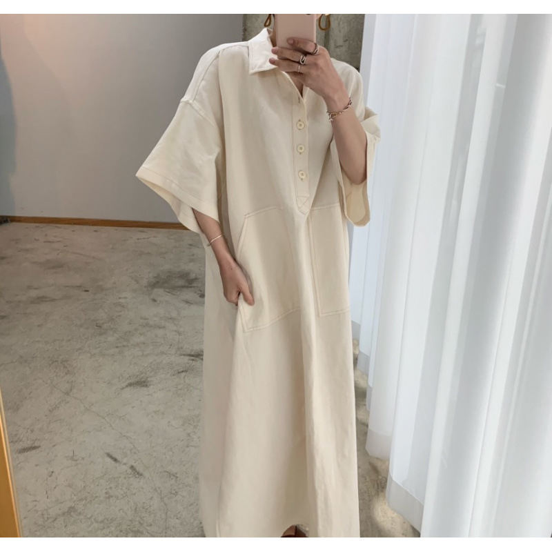 New Autumn Korean Style Loosefitting Womens Dress