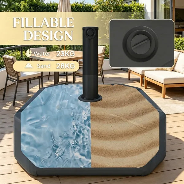 Outdoor Umbrella Base - Only The Base