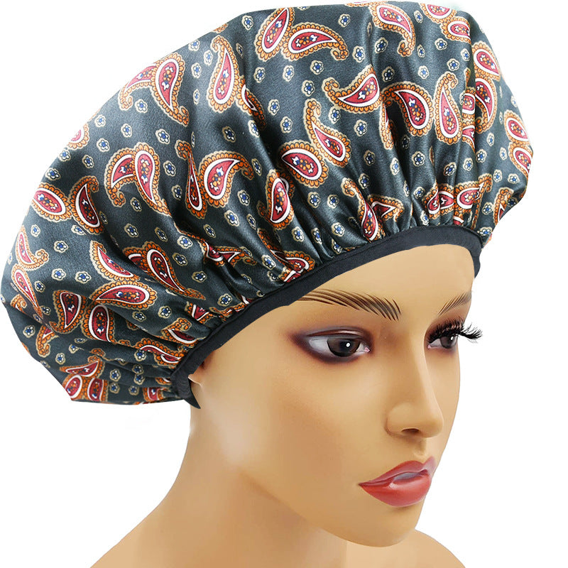 Portable Home Use Extra-Absorbent 3-in-1 Shower Cap