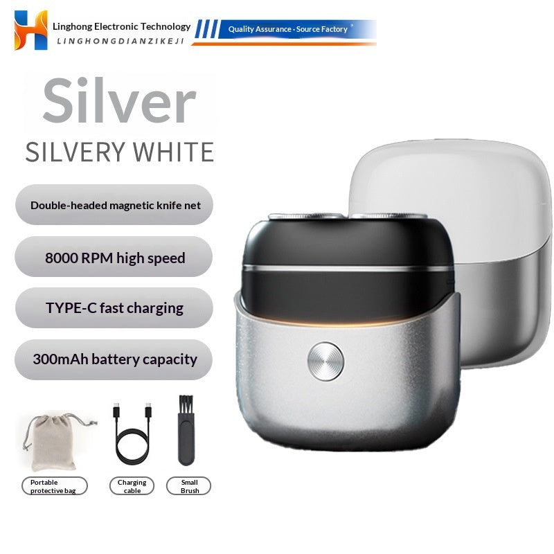 Full-body Washable Dual-head Magnetic Electric Shaver