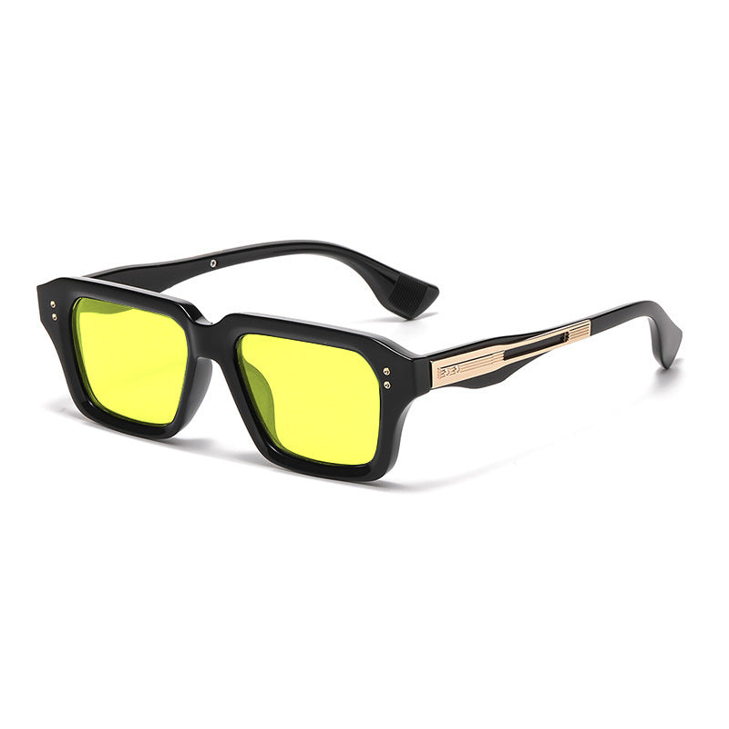 5206 Best-Selling Square Frame Sunglasses Square Metal Sun Glasses