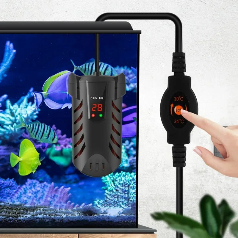 Digital Display For Aquarium, Turtle Feeding, Water Heater, Aquarium Thermostat, Constant Temperature, Submersible Aquarium Heater