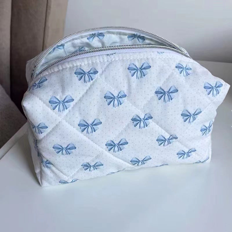 Large Capacity Travel Multifunctional Floral Makeup Bag