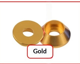 DIY 4WD Car Accessories Aluminum Alloy Washers With Countersunk Holes