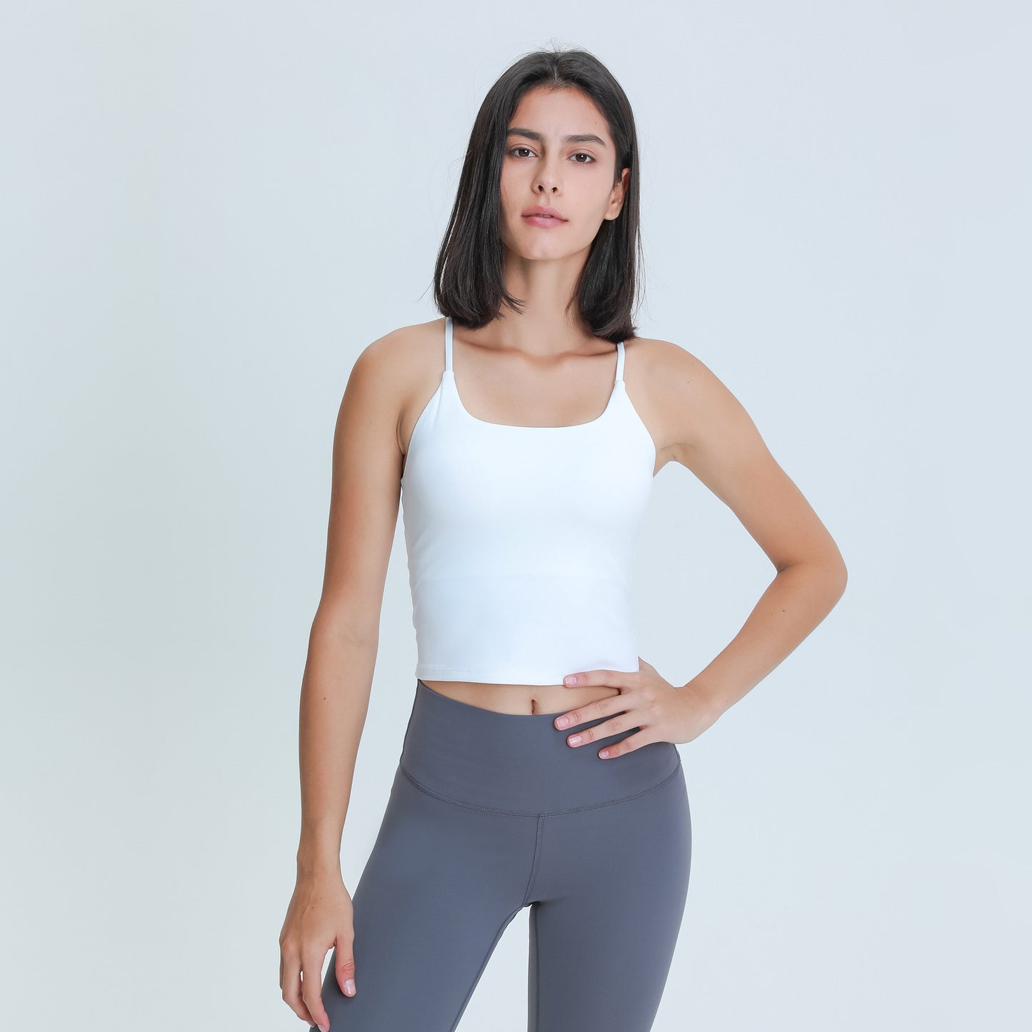 Simple Camisole Sports Abdominal Exercising Band Chest Pad Beauty Back Yoga Vest