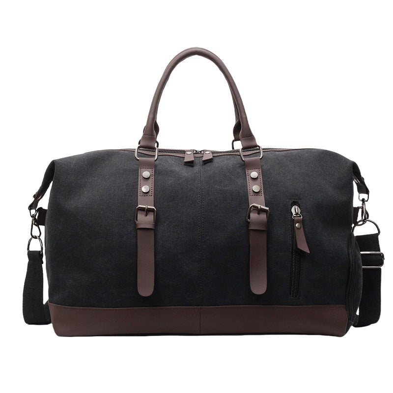 Outdoor Dry Wet Separation Canvas Fitness Travel Bag