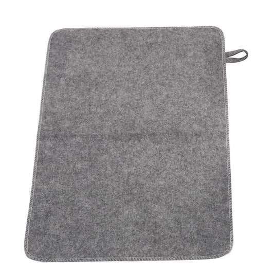 Felt Sauna Cusion Water Absorption SPA Heat Insulation Mat For Sauna Bath House Shower Room
