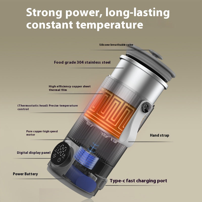 Wireless Charging Milk Warmer Milk Shaker Integrated Thawing