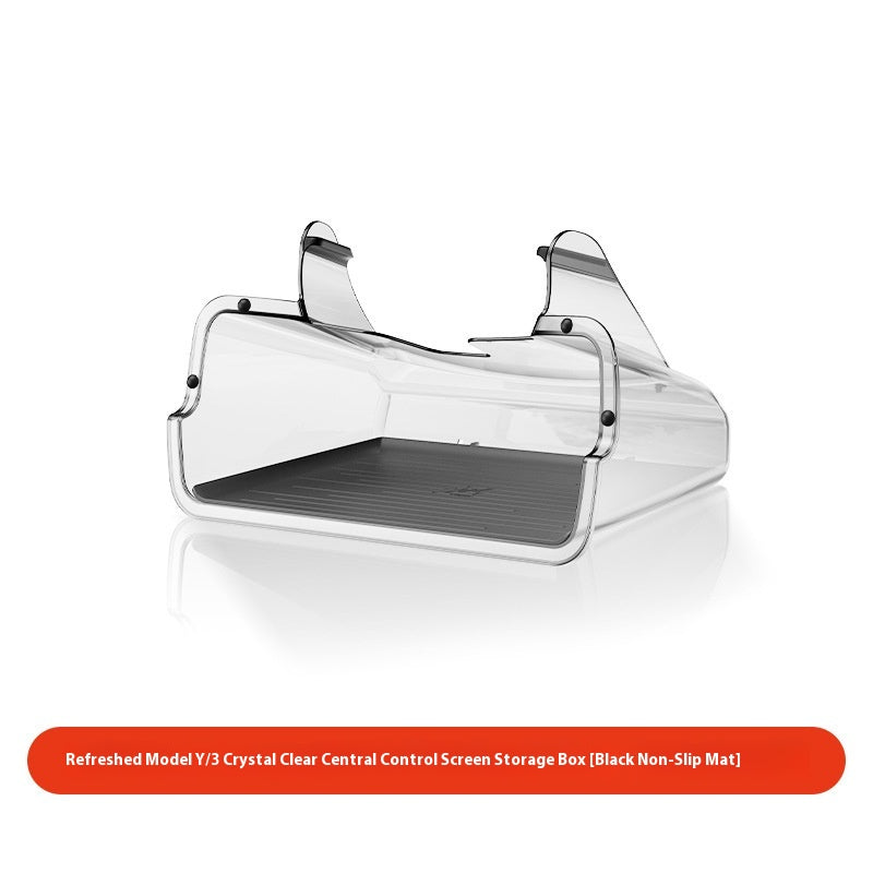 Center Console Screen Lower Storage Box ETC Non-slip Storage Compartment Accessories